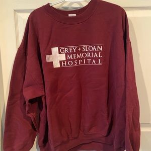 2X Grey Sloan crew neck
